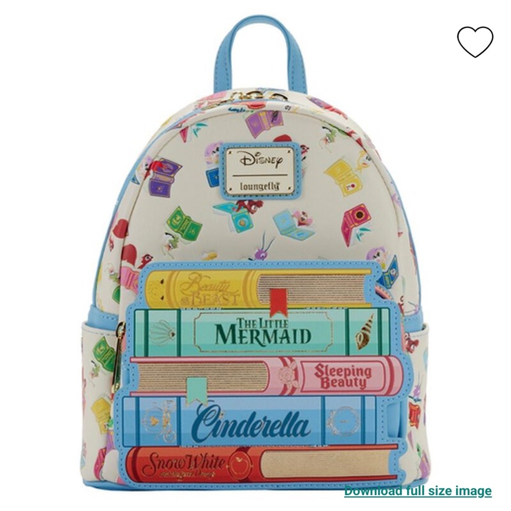 Loungefly Disney Princess Books Classics Mini Backpack
